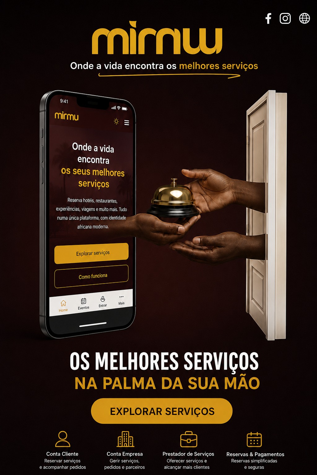 Ecrã da Aplicação Mimmu